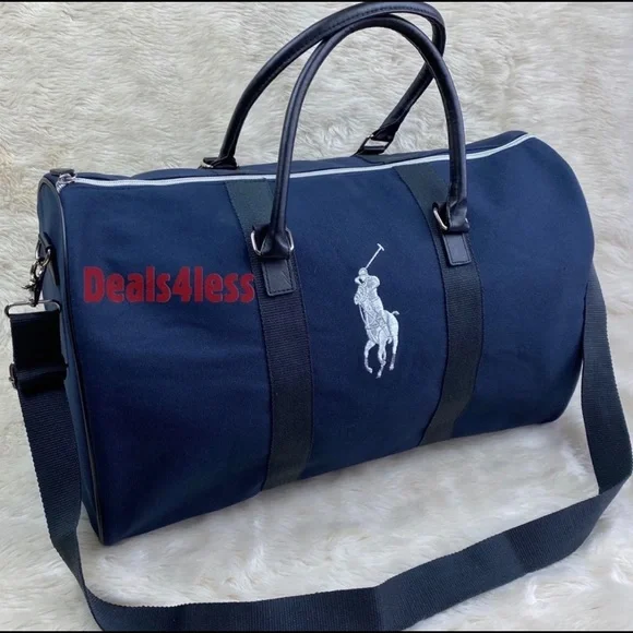 Polo Ralph Lauren Duffel Bag Weekender Travel - Picture 1 of 6